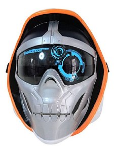 Máscara Fantasia Taskmaster Black Widow Marvel Viúva Negra