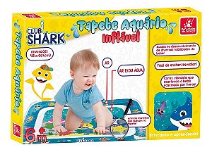 Tapete Aquário Club Shark - 3052 - Brincadeira De Criança