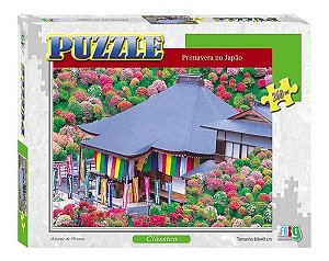 Quebra Cabeça Brinquedo Infantil 260 Pçs Primavera No Japao