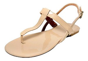 Sandália Feminina Rasteira Casual Rasteirinha Leve Dia A Dia