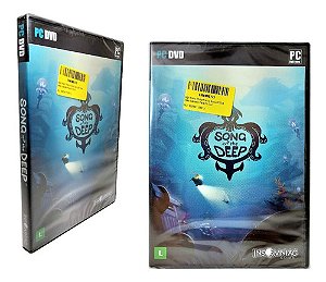 Jogo Computador Song Of The Deep Ação Dvd Pc Mídia Física Cd