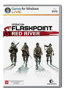 Jogo Operation Flashpoint Red River Pc Game Computador Dvd