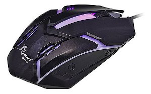 Mouse Para Jogo Knup Para Jogo Kp-v15 Preto