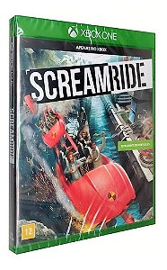 Screamride Jogo Xbox Vídeo Game Corrida Ação Mídia Física