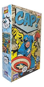 Quebra Cabeça Nano Capitão América Marvel 500 Pç Presente