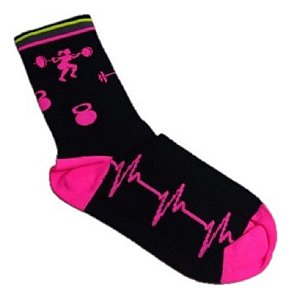 Meia Academia Corrida Treino Funcional Musculação Feminina