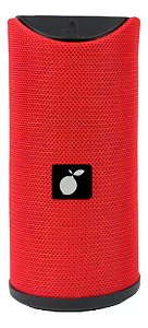 Caixa Caixinha De Som Portátil Bluetooth Pequena E Potente Cor Vermelho