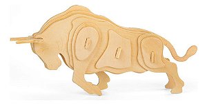 Quebra Cabeça 3d Signos Touro Decoração Casa Escritório Mdf