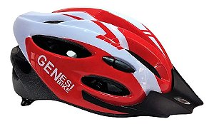 Capacete Bike Viseira Luz Led Ajustável Bicicleta Proteção