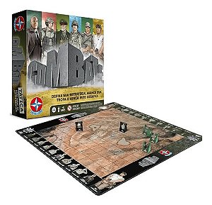Jogo Combate Estrela Tabuleiro Estratégia Militar Brinquedo