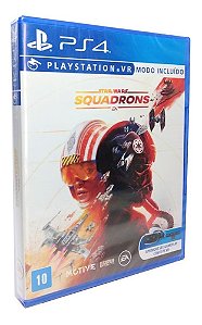 Jogo Star Wars Ps4 Squadrons Standard Edit Modo Vr Físico Ea