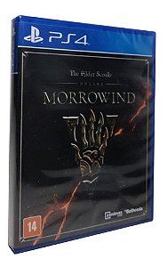 Morrowind Elder Scrolls Jogo Ps4 Vídeo Game Rpg Ação Físico