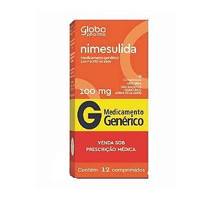 Nimesulida 100mg 12 Comprimidos - Globo