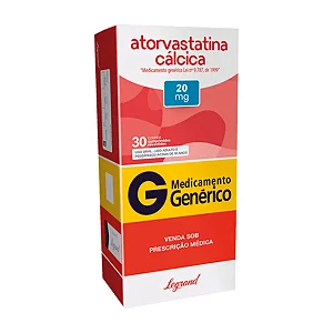 Atorvastatina Cálcica 20mg C/30 Comprimidos Legrand