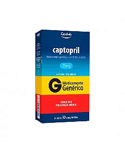 Captopril 25mg 30cp Geolab
