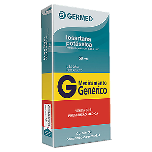 Losartana Potassica Germed 50Mg Com 30