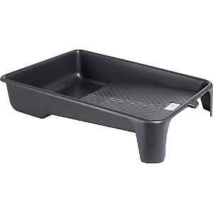 BANDEJA PLASTICA PRETA PARA PINTURA PARA ROLOS DE 23 CM VONDER