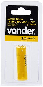 SERRA COPO DE ACO RAPIDO 11/16 17MM VONDER
