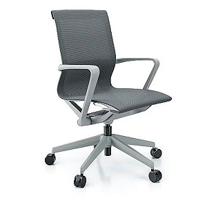 CADEIRA CAVALETTI AURA BAIXA GREY