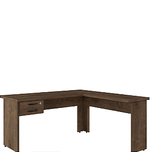 MESA EM L COM 2 GAVETAS - INCOFLEX