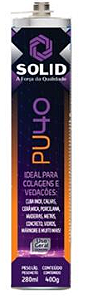 Cola PU 40 Branco 400Gr Solid