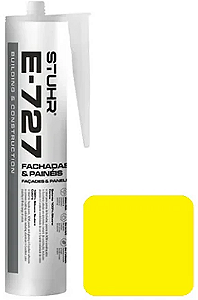 Silicone Amarelo Stuhr E-727 - 280ml Cola para Acm
