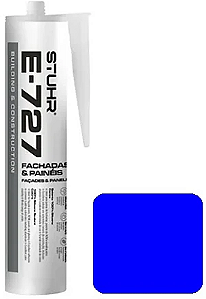Silicone Azul Stuhr E-727 - 280ml Cola para Acm