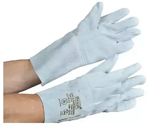 Luva Mão Raspa 15cm com Reforço 1 Par Zanel