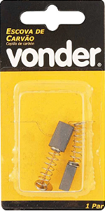 Escova de Carvão 127V/220V ECV800 Vonder (Esmerilhadeira Skil 9002/9004)