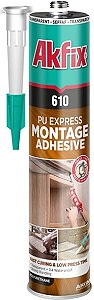 Cola PL 6000 Adesivo de Montagem 15 Minutos (310ML) - Transparente 610