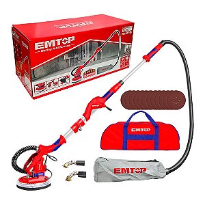 Lixadeira de Parede Teto 1050W 220V Telescopica Kit Completo