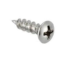 Parafuso Oval 4,0x16mm Niquelado Phillips (CX500)