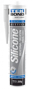 Silicone Cinza Acetico 256gr TekBond