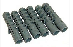 Bucha 8,0mm Plastica Sem Anel (pct 1000un)