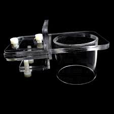 Alimentador Retentor de Ração  em acrilico