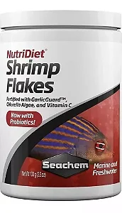 Ração Nutridiet Shirimp Flakes W pro Seachem 100g