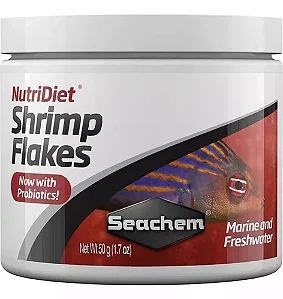 Ração Nutridiet Shirimp Flakes W pro Seachem 50g