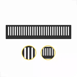 Pente de acrílico para bota 50cm