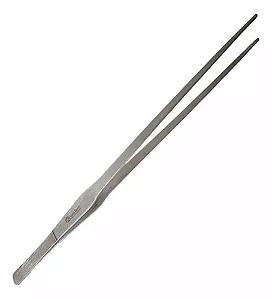 Pinça 40 cm aço inox