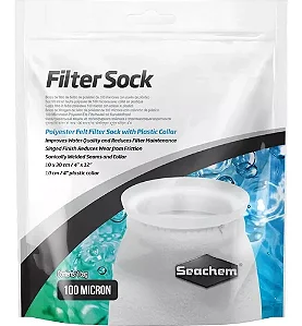 Shark Bag seachem filter sock  10x30 100 micra