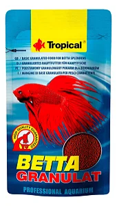 Ração Tropical Betta Granulat Zip Lock 5g