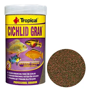 Ração Tropical Cichlid Gran - Pote 550g