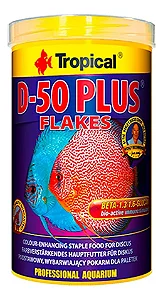 Ração Tropical D-50 Plus - pote 50g