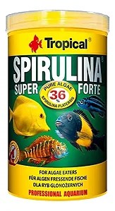 Ração Tropical Super Spirulina Forte Flakes - Pote 50g