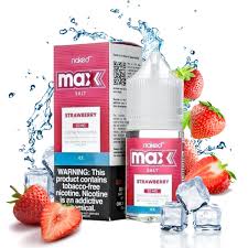 Naked Salt Max Strawberry Ice 30ml 50mg
