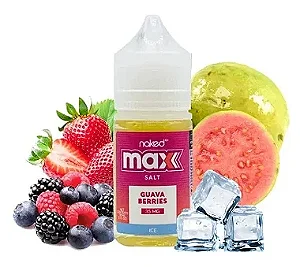 Naked Salt Max Guava Berries Ice 30ml 35mg