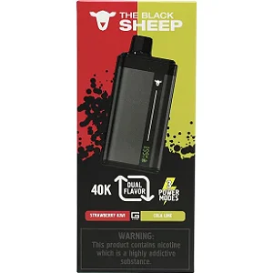 Black Sheep 40k Strawberry Kiwi + Fresh Mint