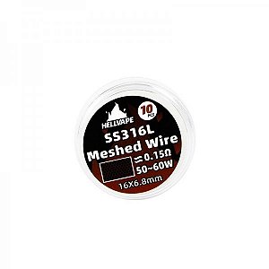 Meshed Wire SS316L 0.15 10pcs