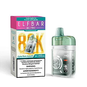 Elfbar BC45K Pro Green Apple Ice
