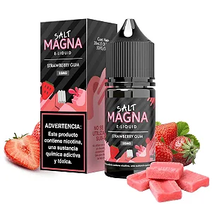 Magna Salt Strawberry Gum 30ml 35mg
